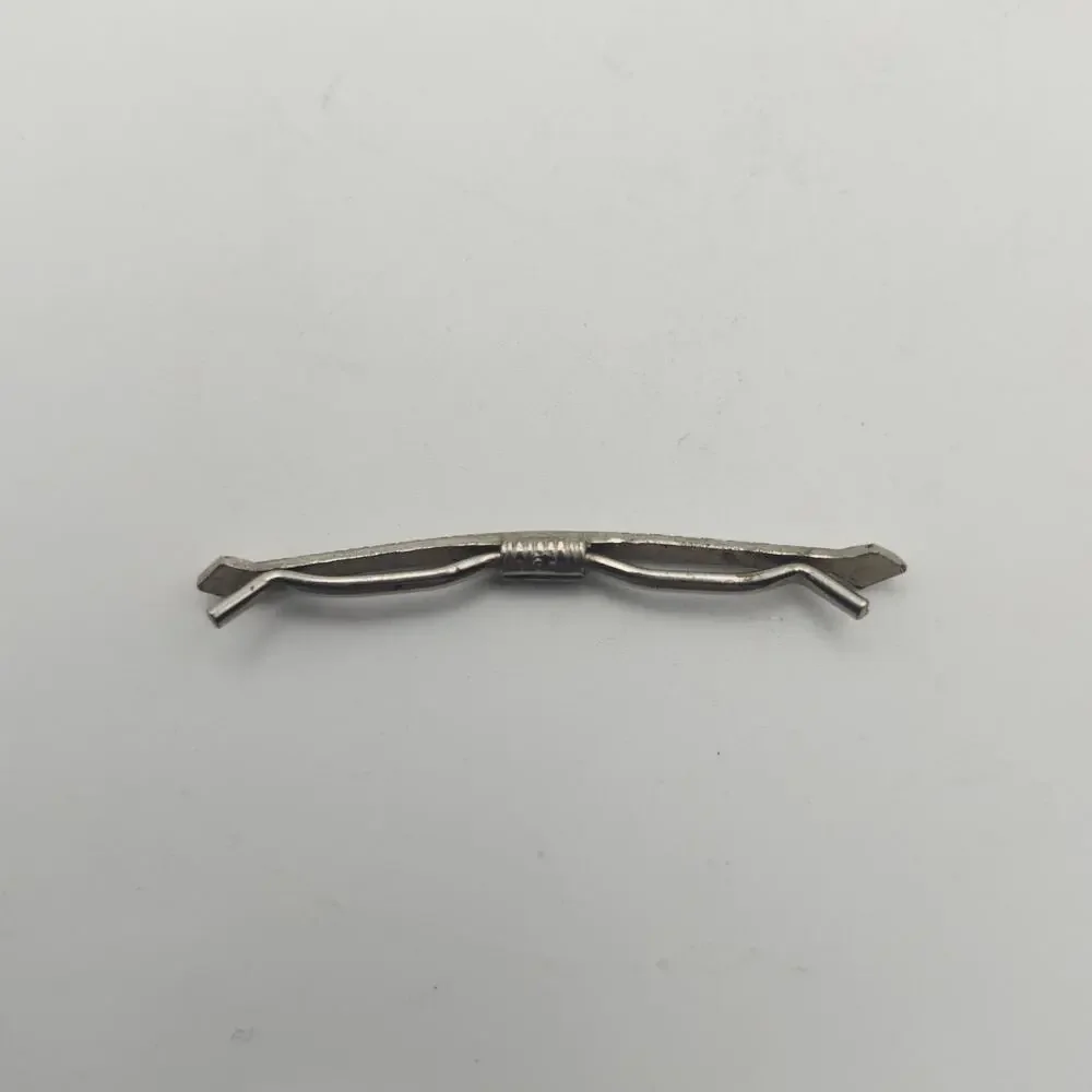 Lot 4 Tie Bar Clip Backs Replacement Hardware Parts Gold Silver Vintage‎ Style